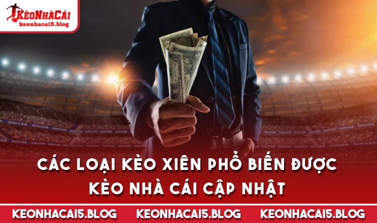cac loai keo xien pho bien duoc keo nha cai cap nhat Các loại kèo xiên phổ biến được Kèo Nhà Cái cập nhật