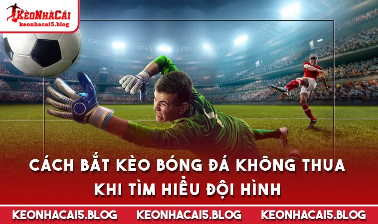 Cách bắt kèo bóng đá không thua khi tìm hiểu đội hình